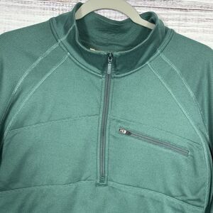 Oros Explorer Quarter Zip Pullover Solarcore Insulated Foam Men's Size XL Green
